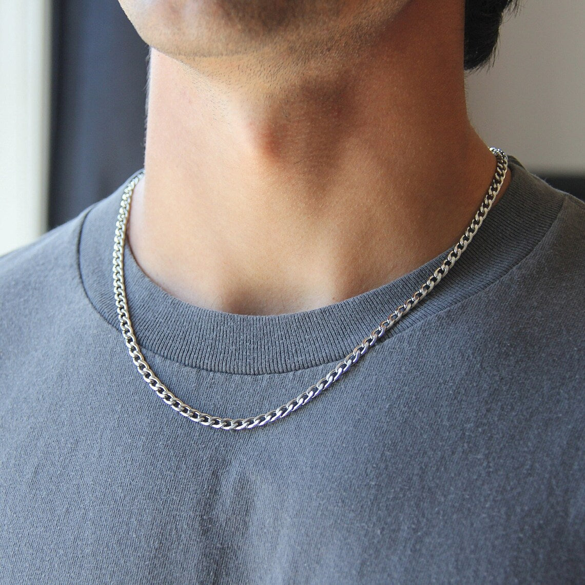 Joyería masculina de plata